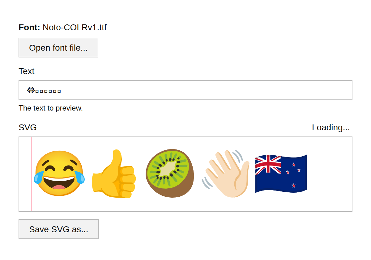 COLRv1 to SVG