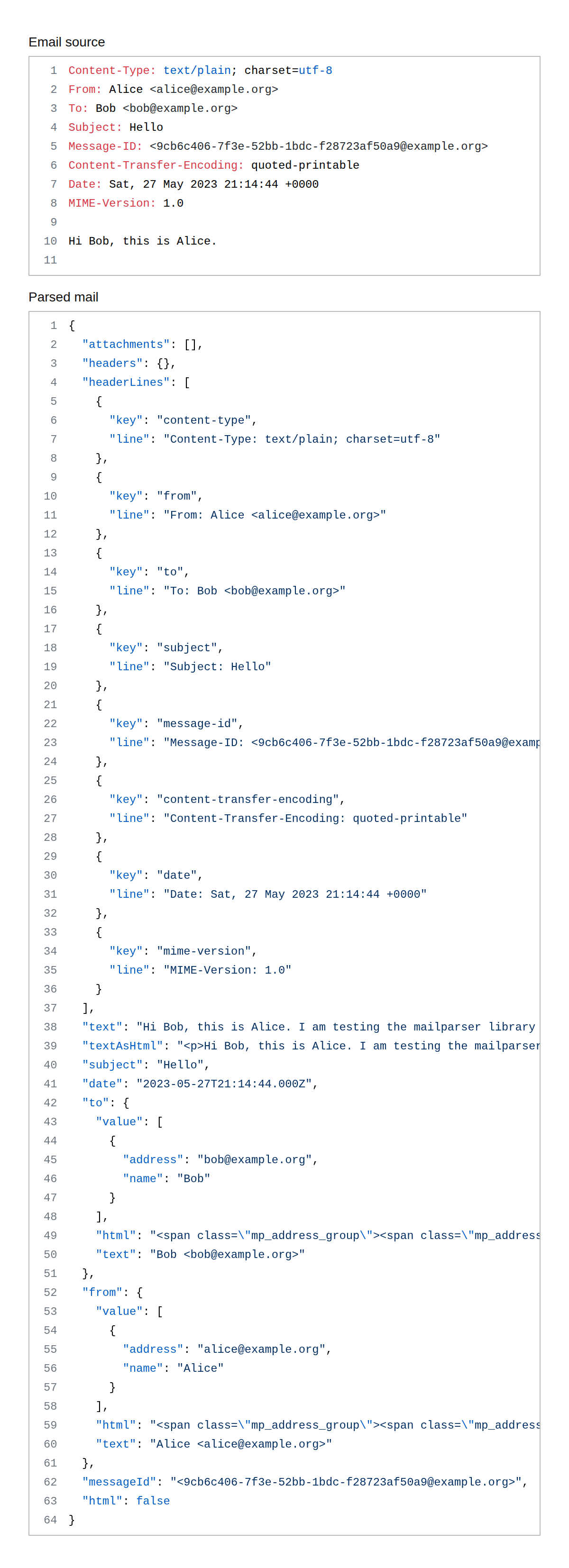 Email Parser