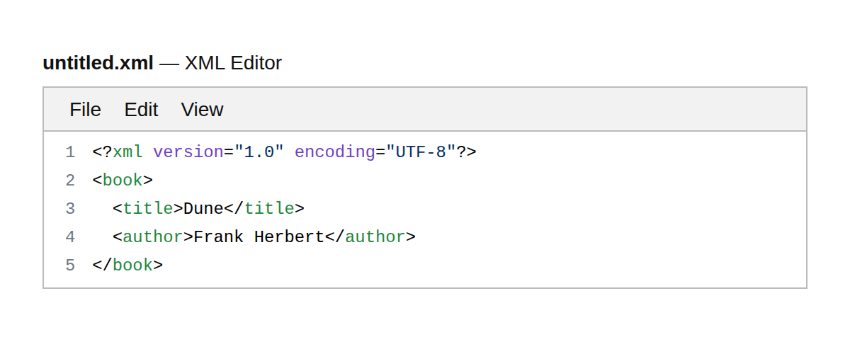 XML Editor