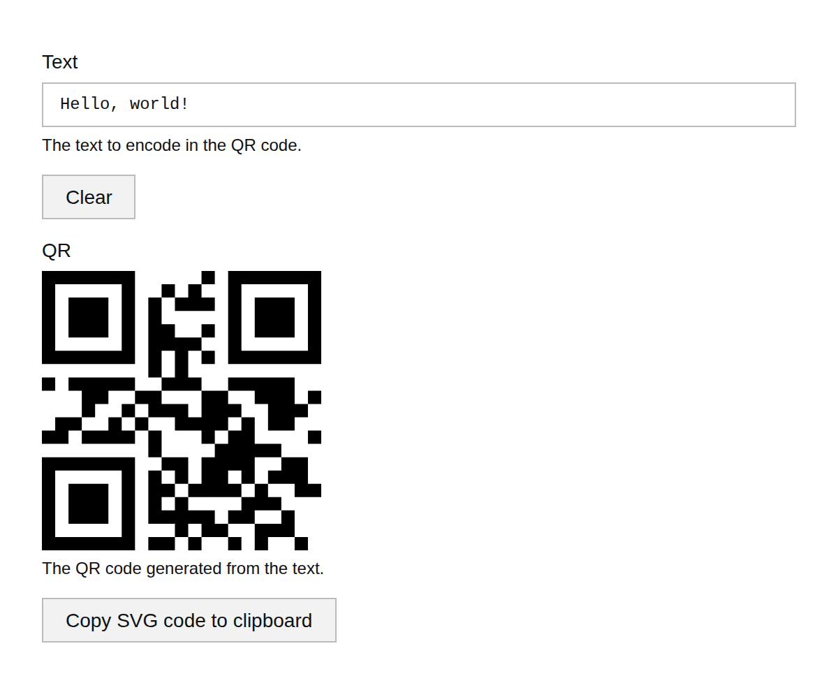 QR Code Generator