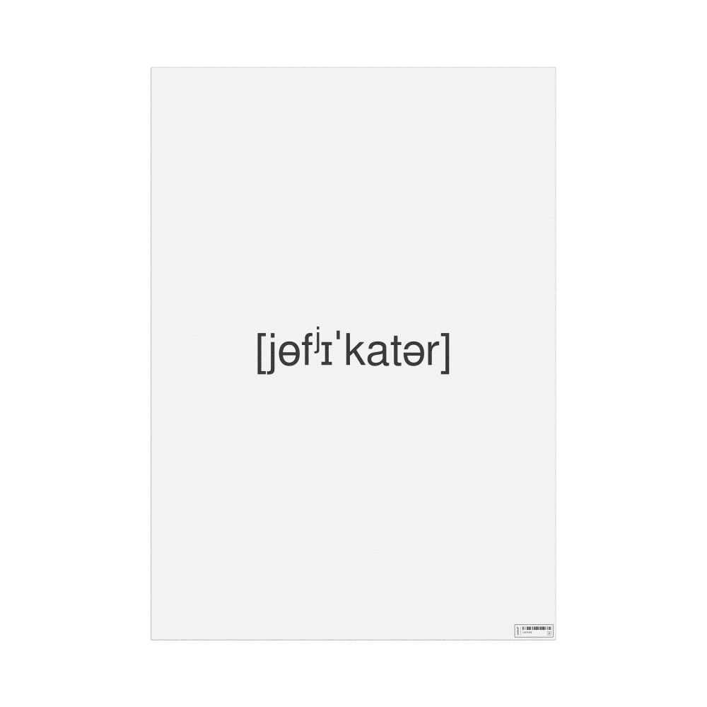 Leskoff ёфикатор IPA Transcription Poster, image 1 of 1