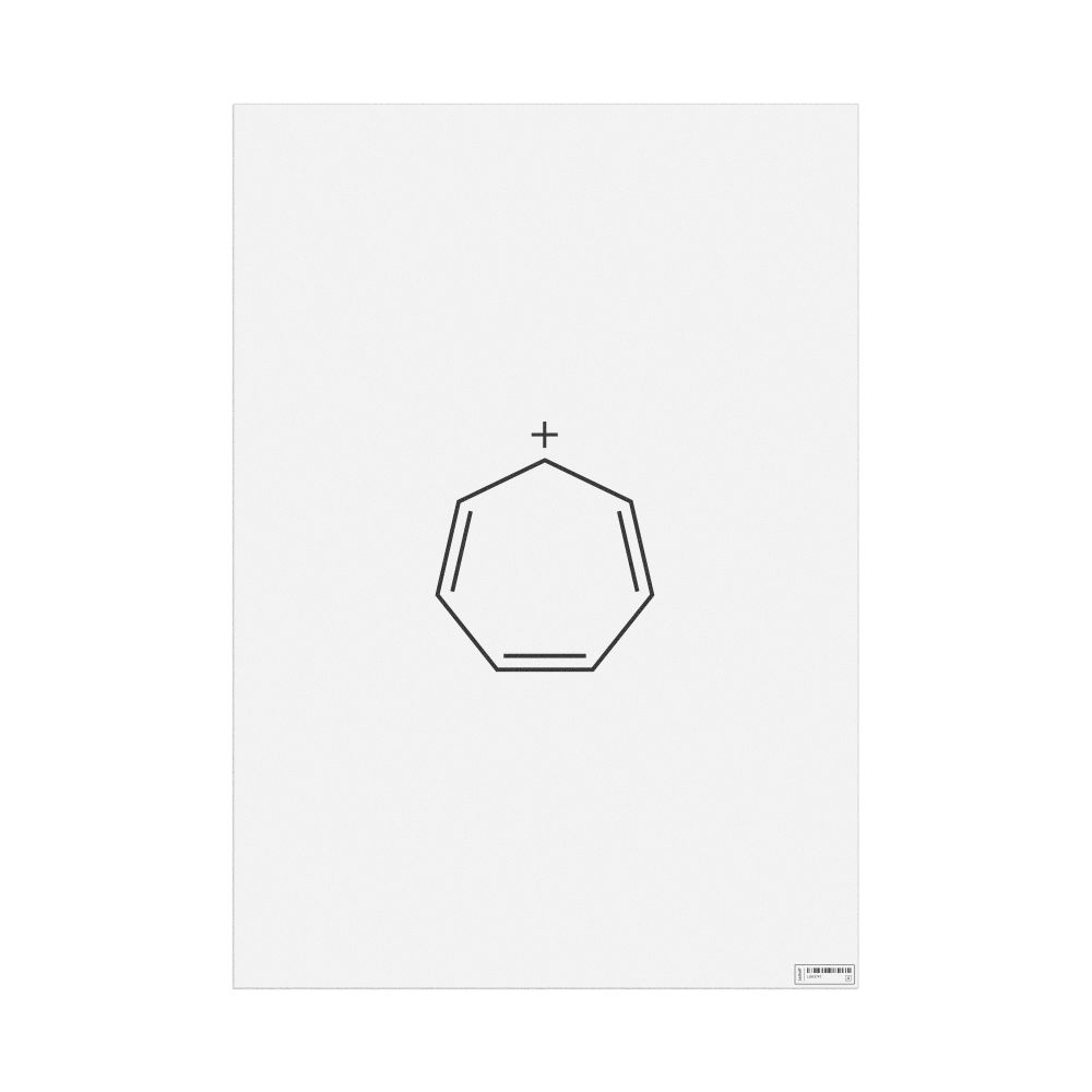 Leskoff Tropylium Ion Poster, 2D Structure, image 1 of 1