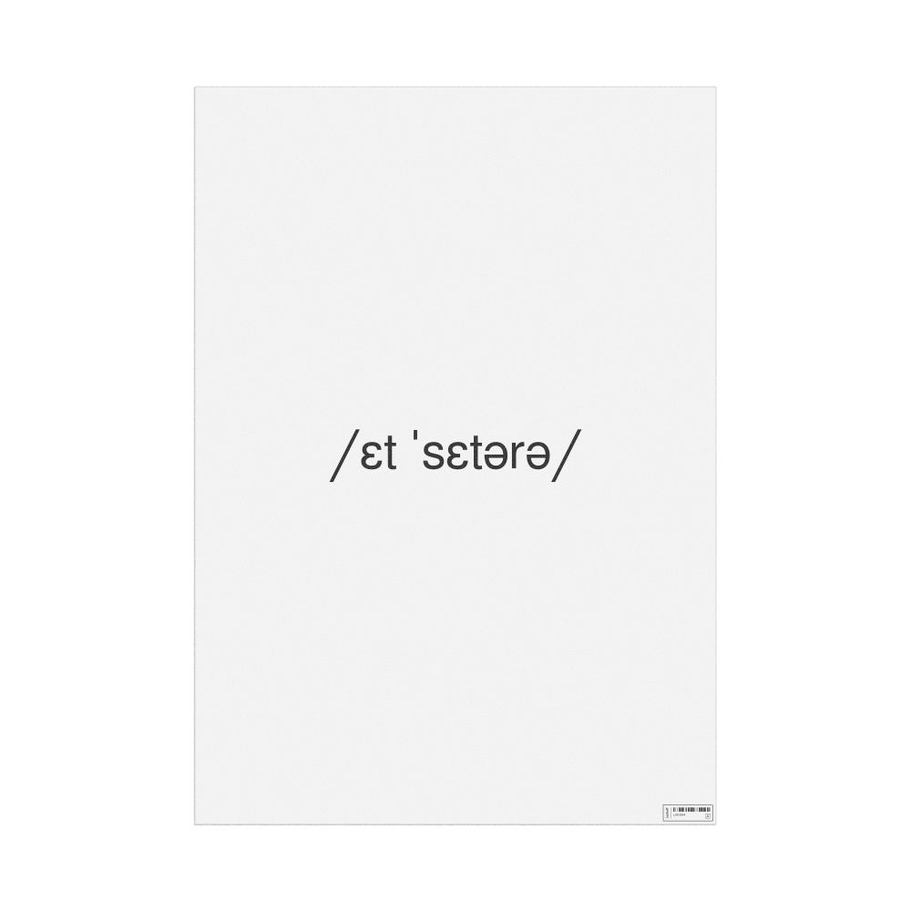 Leskoff et cetera IPA Transcription Poster, image 1 of 1