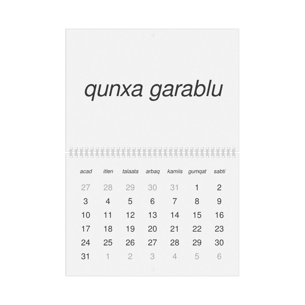 Leskoff 2027 Wall Calendar, Afar-Labeled, Sunday-Start Layout, Wire-Bound, 11.7 x 8.3 in (29.7 x 21.0 cm), image 1 of 1