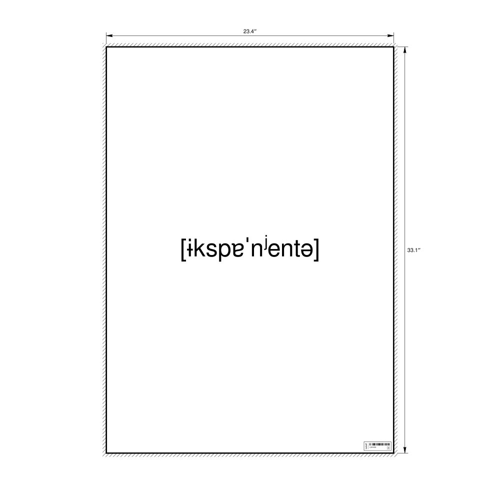 Leskoff экспонента IPA Transcription Poster, image 1 of 1