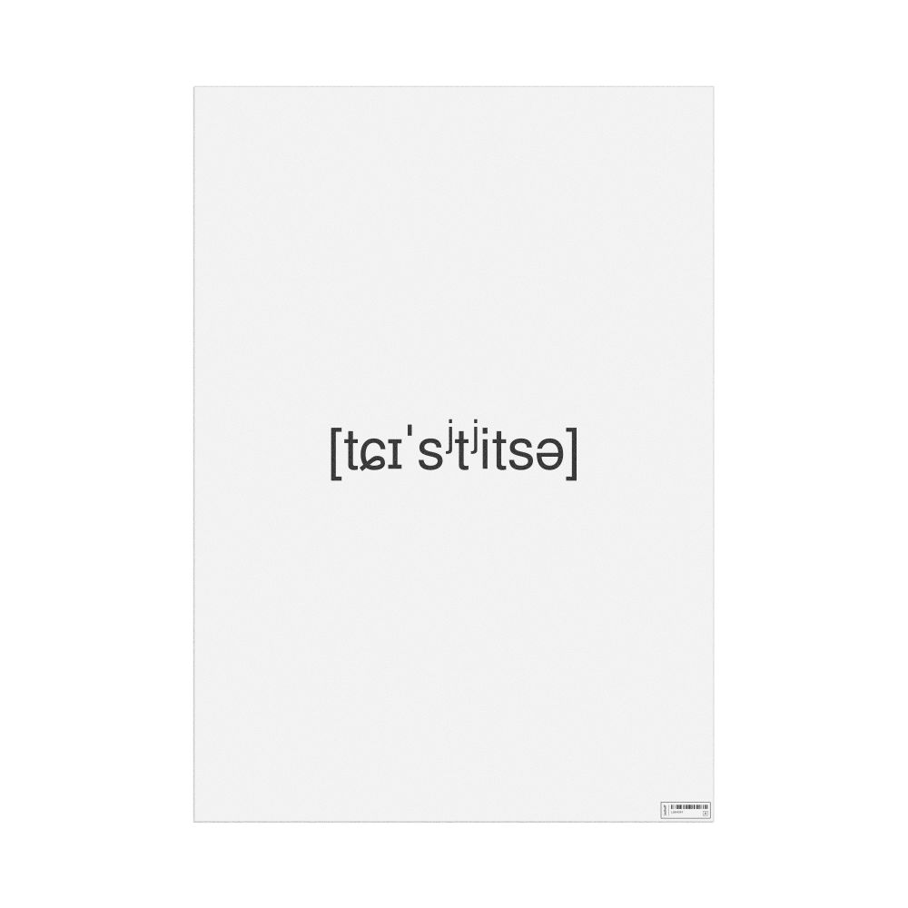 Leskoff частица IPA Transcription Poster, image 1 of 1