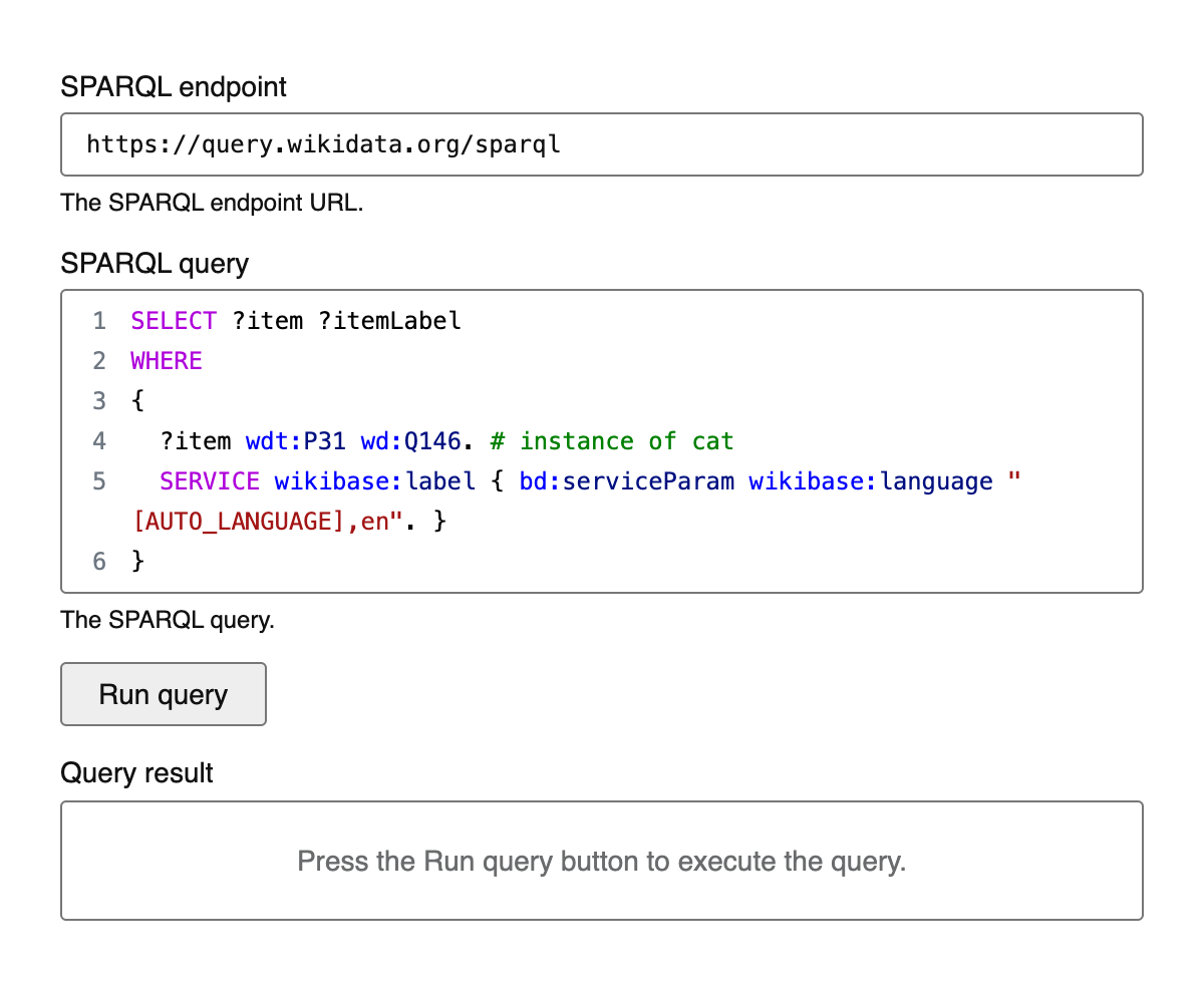SPARQL Client