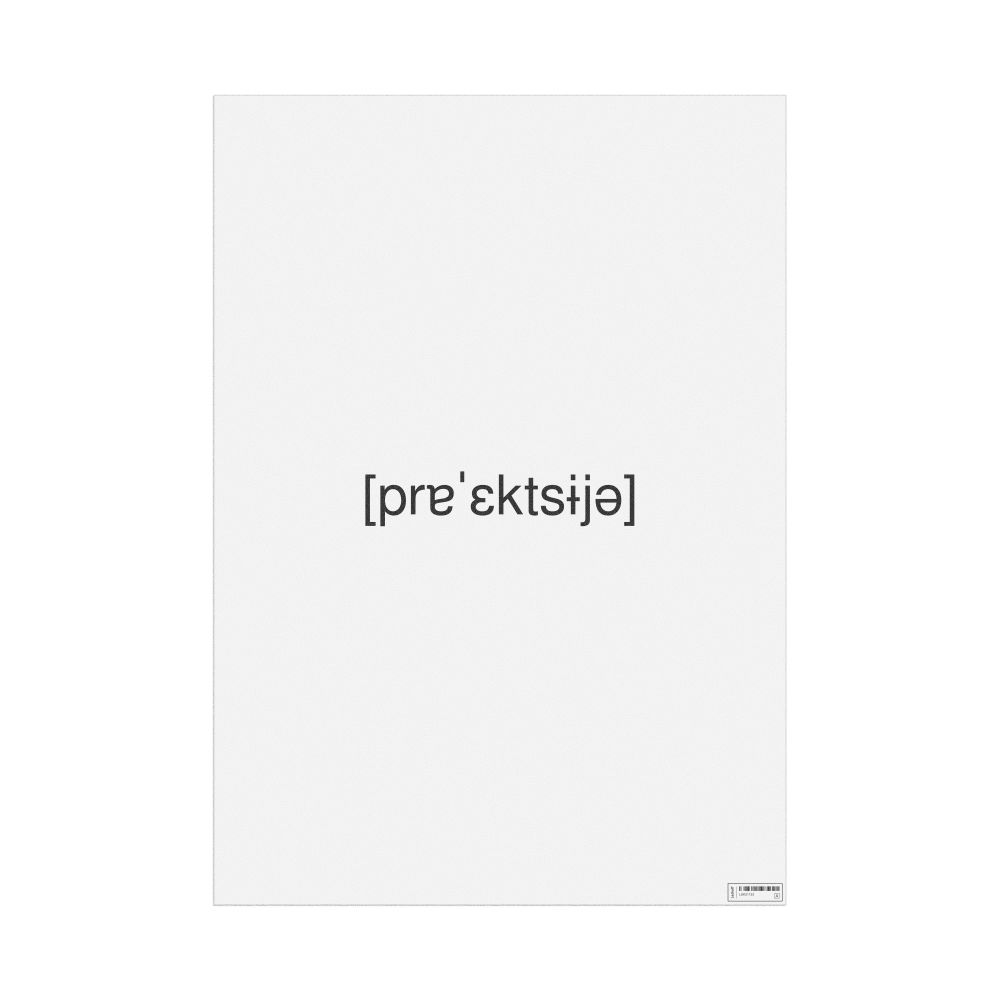 Leskoff проекция IPA Transcription Poster, image 1 of 1