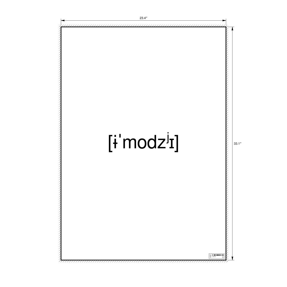 Leskoff эмодзи IPA Transcription Poster, image 1 of 1