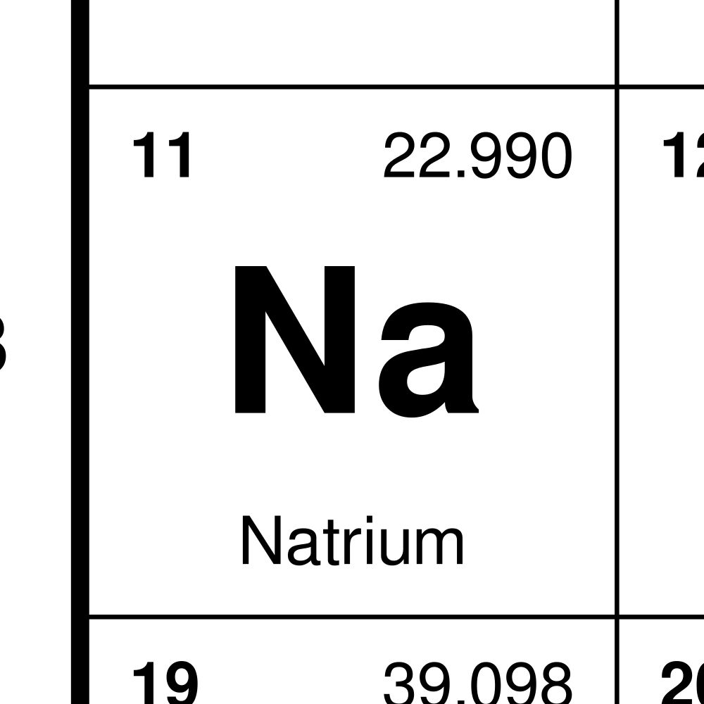 Leskoff Periodic Table Chart, 11.7 x 8.3 in (29.7 x 21.0 cm, Desk Chart, Laminated), 18-Column Layout, Northern Sámi-Labeled, image 2 of 2