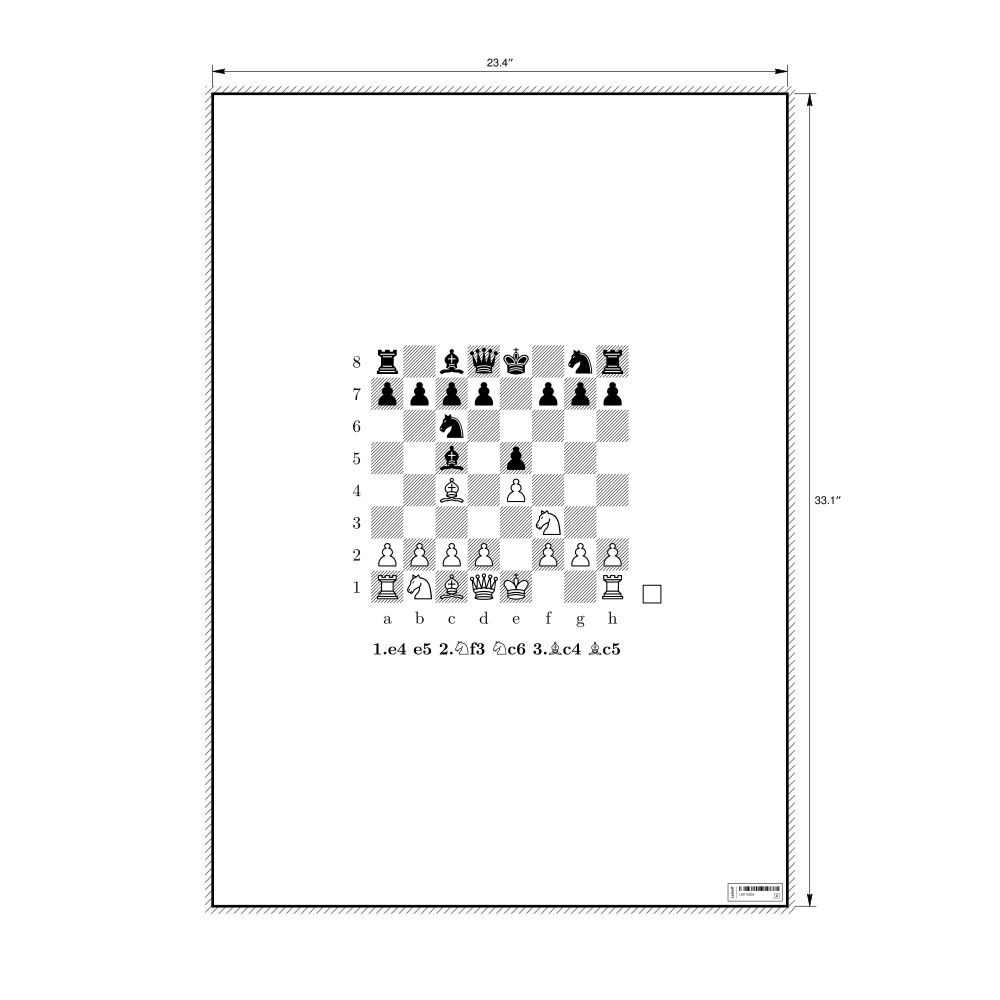 Leskoff Giuoco Piano Poster, image 1 of 2