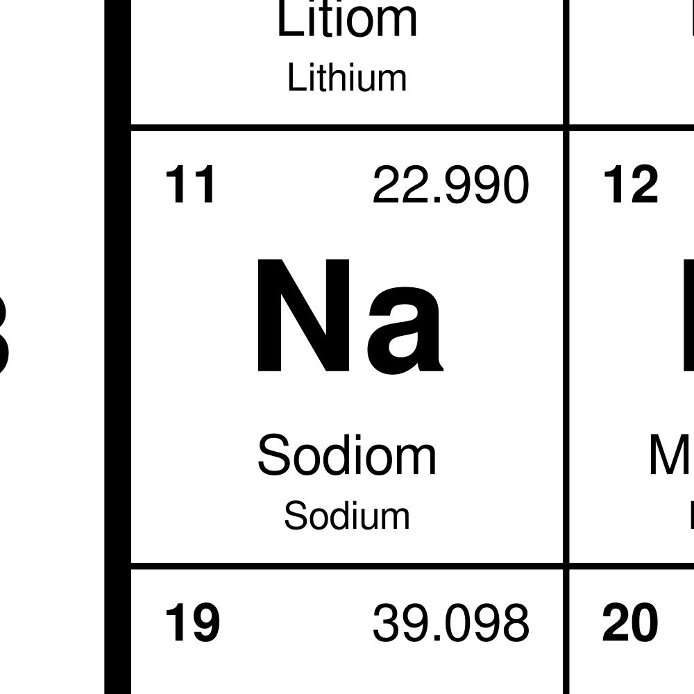 Leskoff Periodic Table Chart, 33.1 x 23.4 in (84.1 x 59.4 cm, Poster / Wall Chart), 32-Column Layout, Walloon/English-Labeled, image 2 of 2