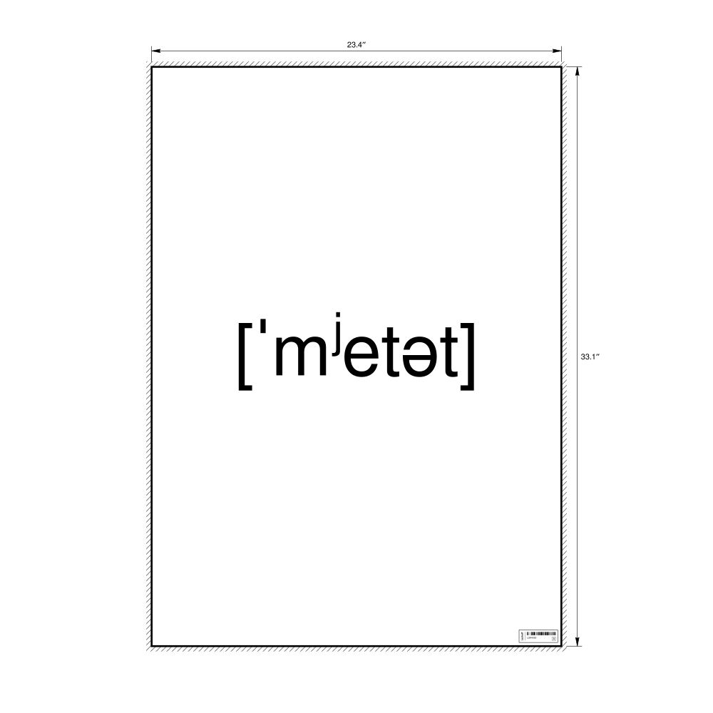 Leskoff метод IPA Transcription Poster, image 1 of 1