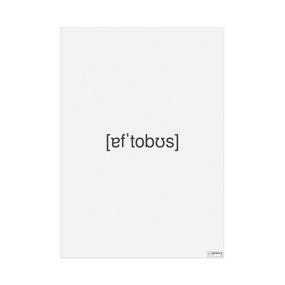 Leskoff автобус IPA Transcription Poster, image 1 of 1