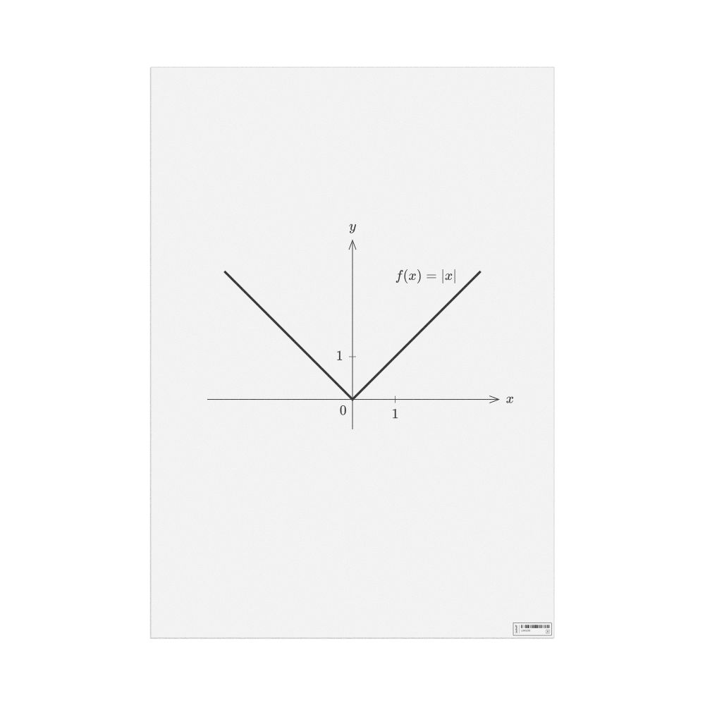 Leskoff Absolute Value Poster, image 1 of 1