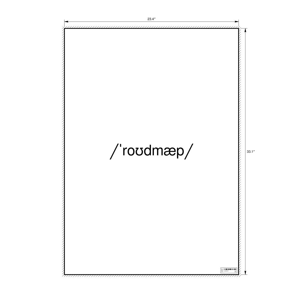 Leskoff roadmap IPA Transcription Poster, image 1 of 1