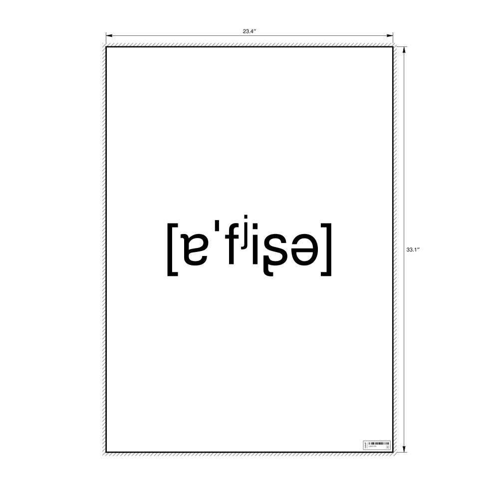 Leskoff афиша IPA Transcription Poster, image 1 of 1