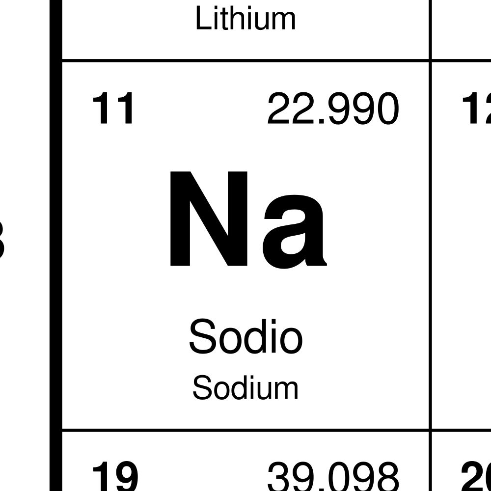 Leskoff Periodic Table Chart, 33.1 x 23.4 in (84.1 x 59.4 cm, Poster / Wall Chart), 18-Column Layout, Aragonese/English-Labeled, image 2 of 2