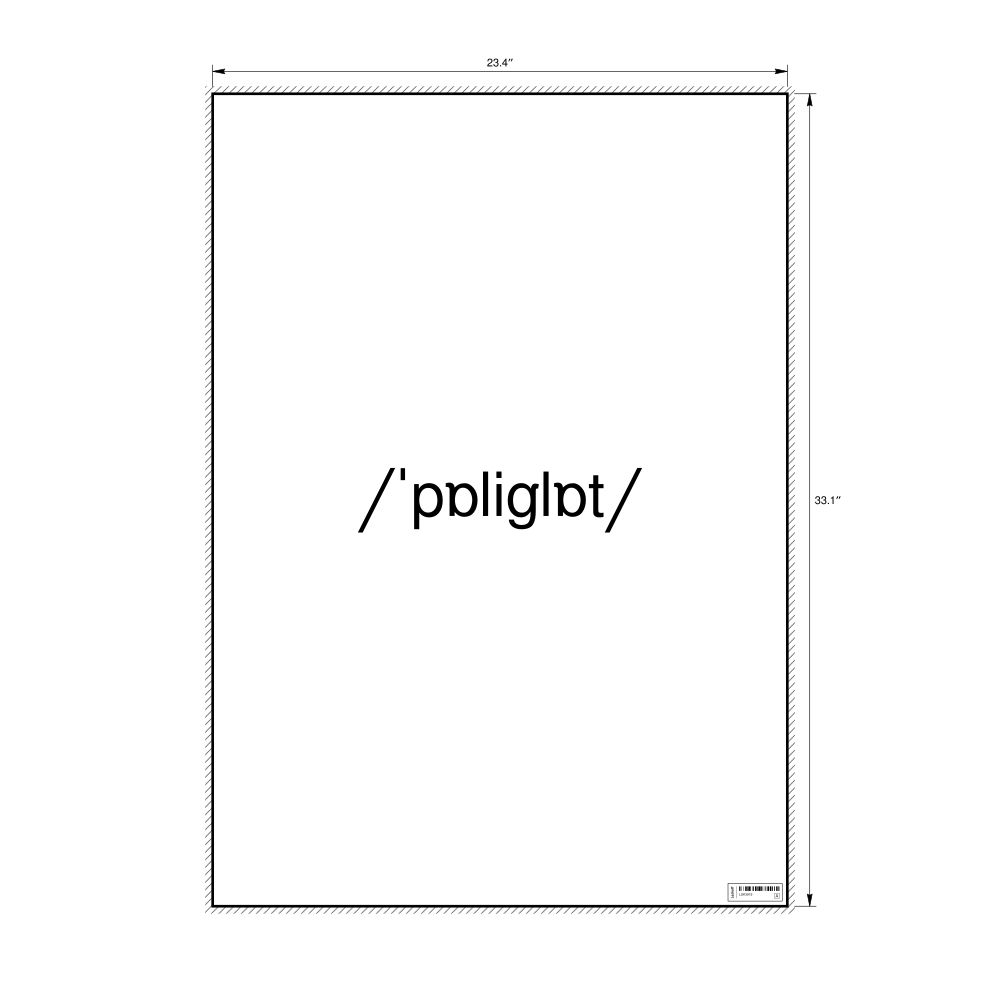 Leskoff polyglot IPA Transcription Poster, image 1 of 1