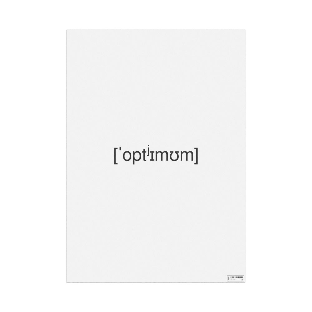 Leskoff оптимум IPA Transcription Poster, image 1 of 1