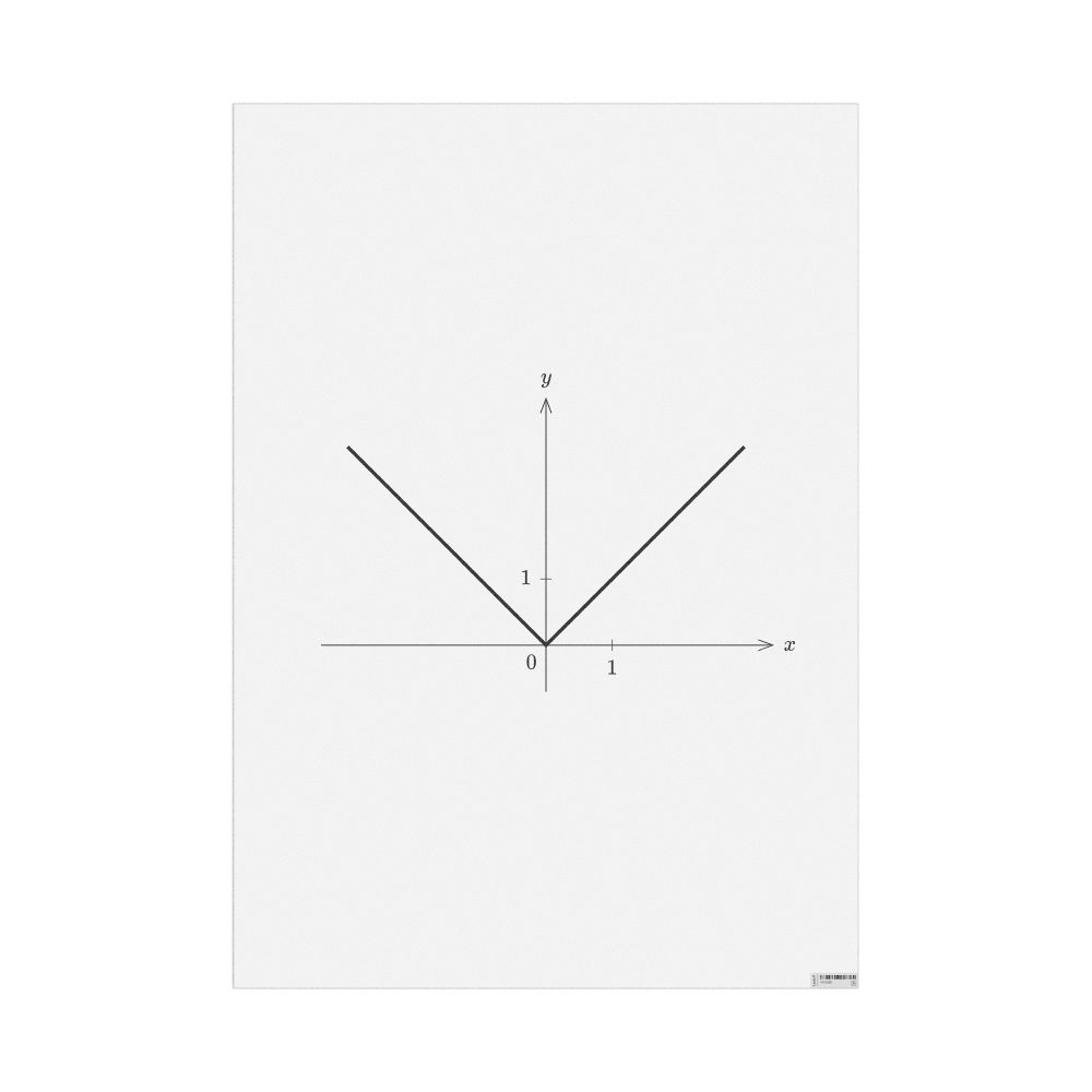 Leskoff Absolute Value Poster, image 1 of 1