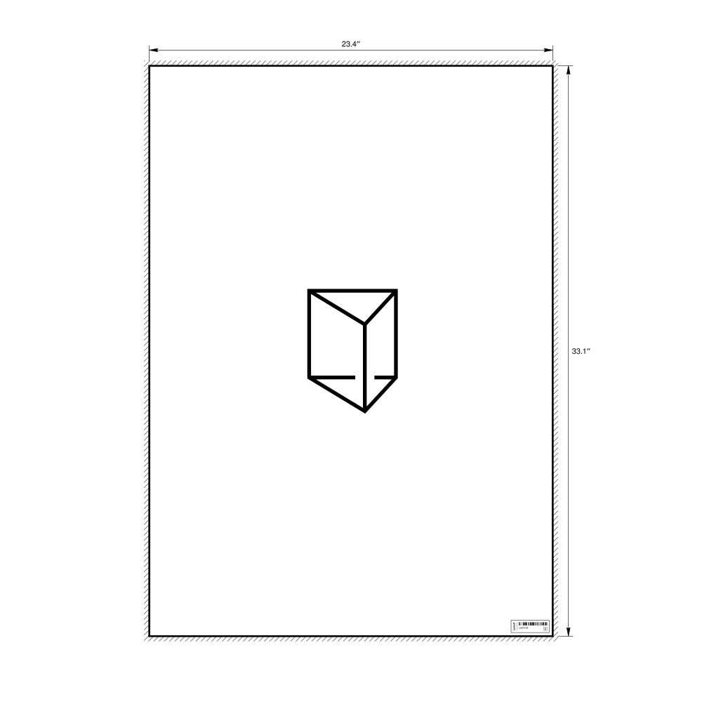 Leskoff Prismane Molecule Poster, 2D Structure, image 1 of 1