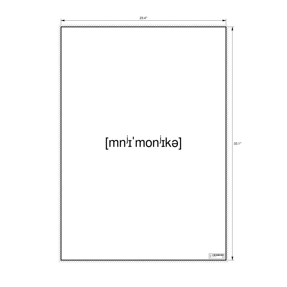 Leskoff мнемоника IPA Transcription Poster, image 1 of 1