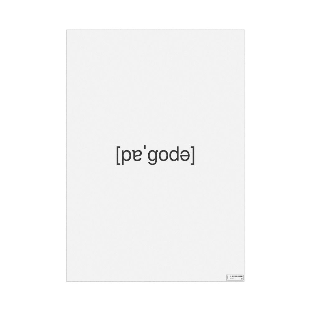 Leskoff погода IPA Transcription Poster, image 1 of 1