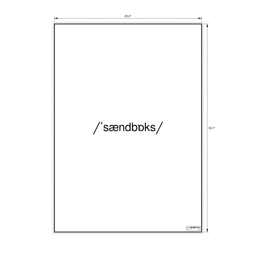 Leskoff sandbox IPA Transcription Poster, image 1 of 1