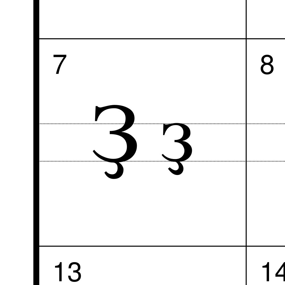 Leskoff Bashkir Alphabet Chart, 8.3 x 11.7 in (21.0 x 29.7 cm, Desk Chart, Laminated), Estonian-Labeled, image 2 of 2