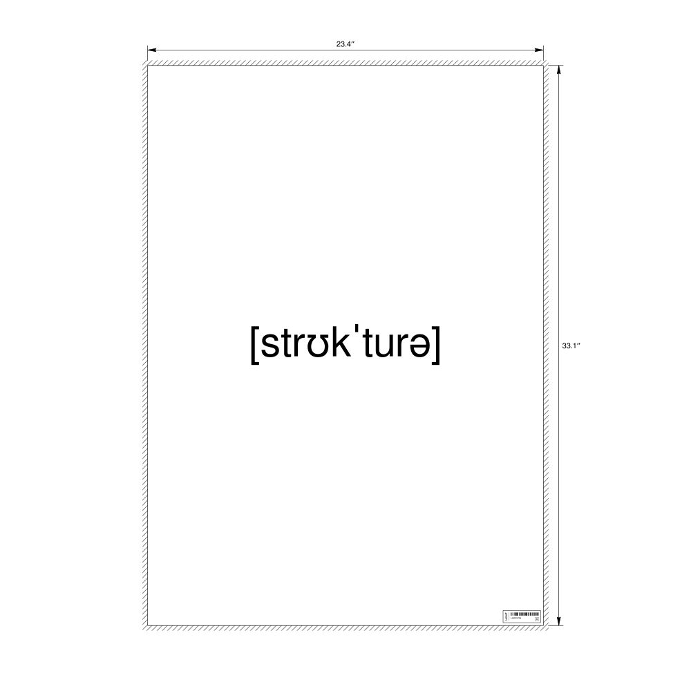 Leskoff структура IPA Transcription Poster, image 1 of 1