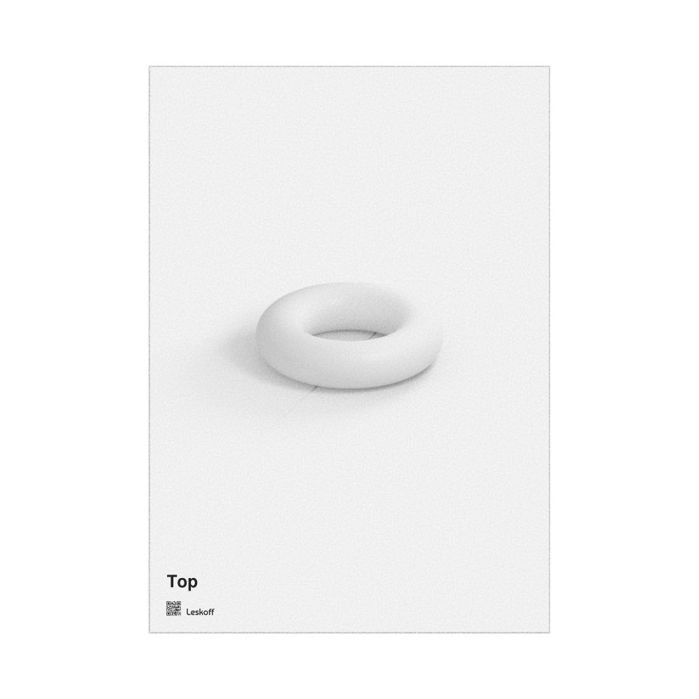 Leskoff Torus Poster, Solid Shape, Belarusian-Labeled, image 1 of 1