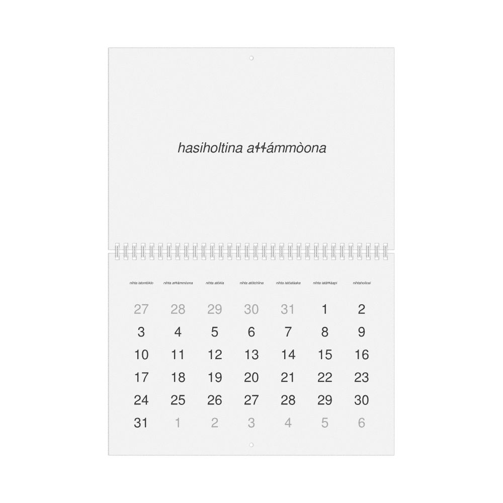 Leskoff 2027 Wall Calendar, Alabama-Labeled, Sunday-Start Layout, Wire-Bound, 11.7 x 8.3 in (29.7 x 21.0 cm), image 1 of 1