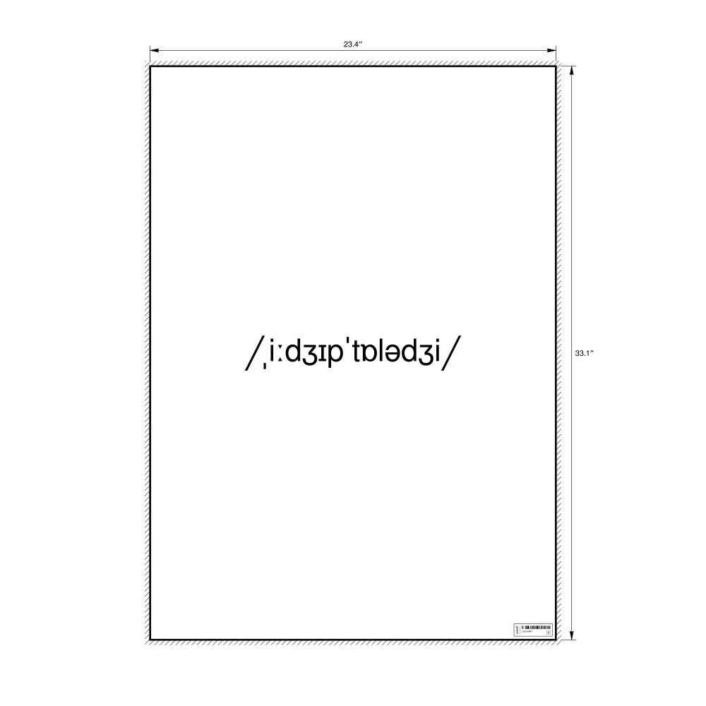 Leskoff Egyptology IPA Transcription Poster, image 1 of 1