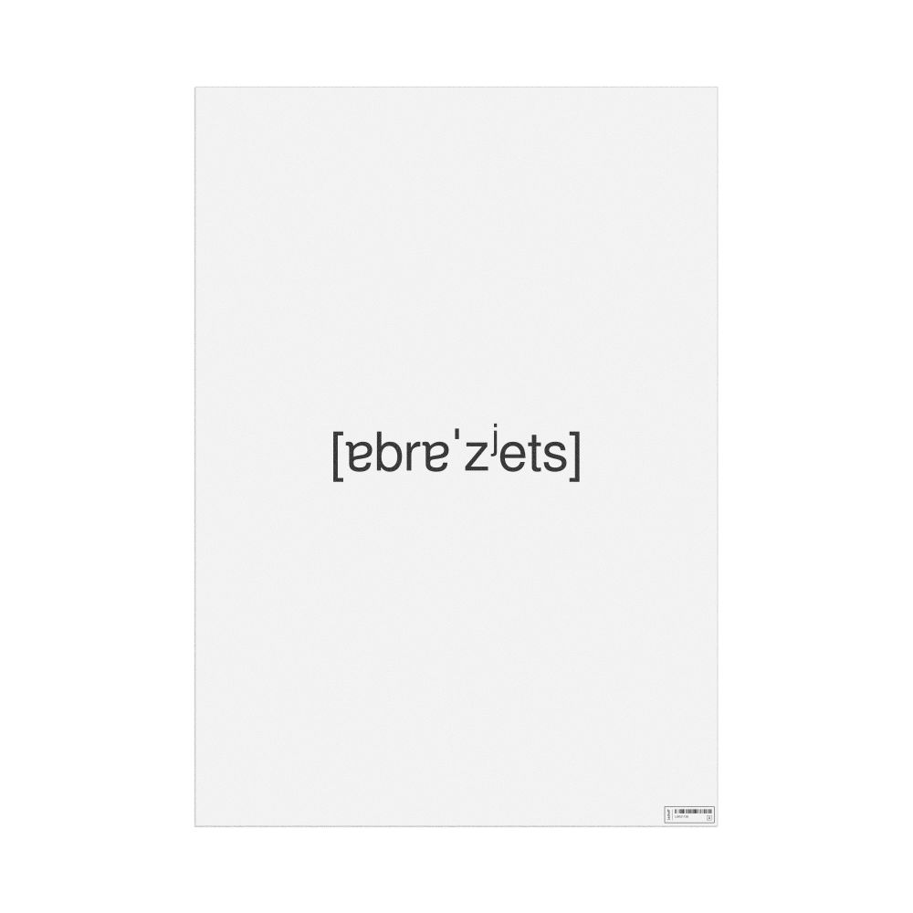 Leskoff образец IPA Transcription Poster, image 1 of 1