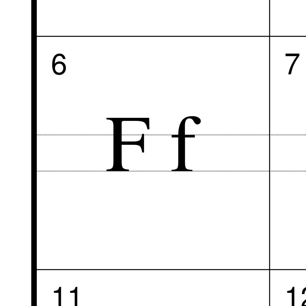 Leskoff Tagalog Alphabet Chart, 8.3 x 11.7 in (21.0 x 29.7 cm, Desk Chart, Laminated), Polish-Labeled, image 2 of 2