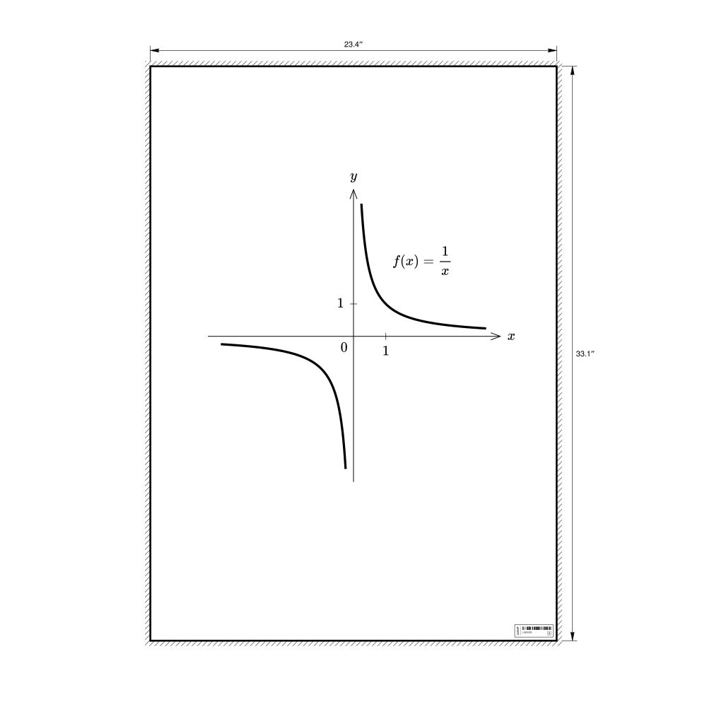 Leskoff Reciprocal Function Poster, image 1 of 1
