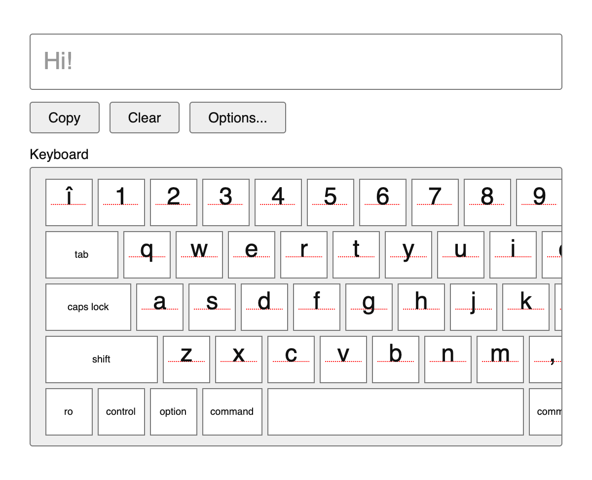 Romanian Keyboard