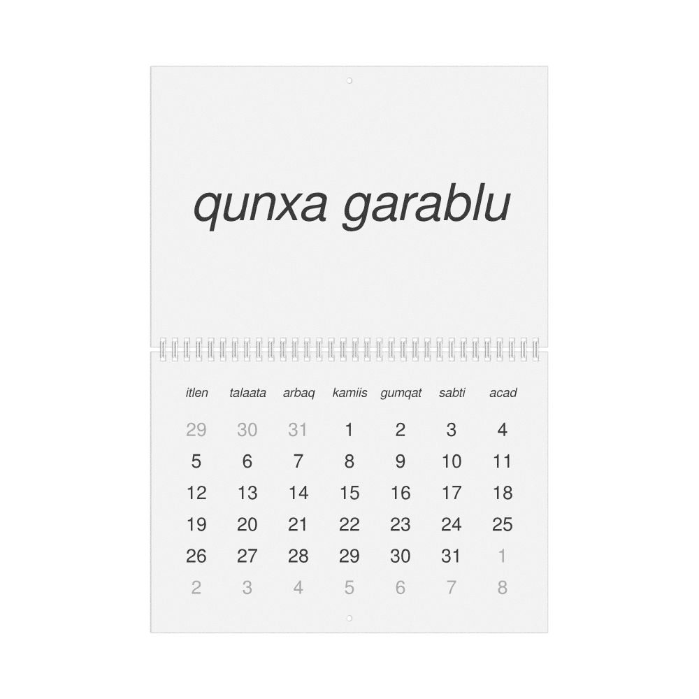 Leskoff 2026 Wall Calendar, Afar-Labeled, Monday-Start Layout, Wire-Bound, 11.7 x 8.3 in (29.7 x 21.0 cm), image 1 of 1