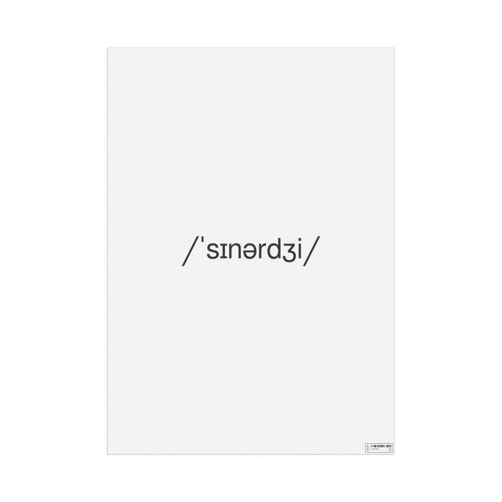 Leskoff synergy IPA Transcription Poster, image 1 of 1