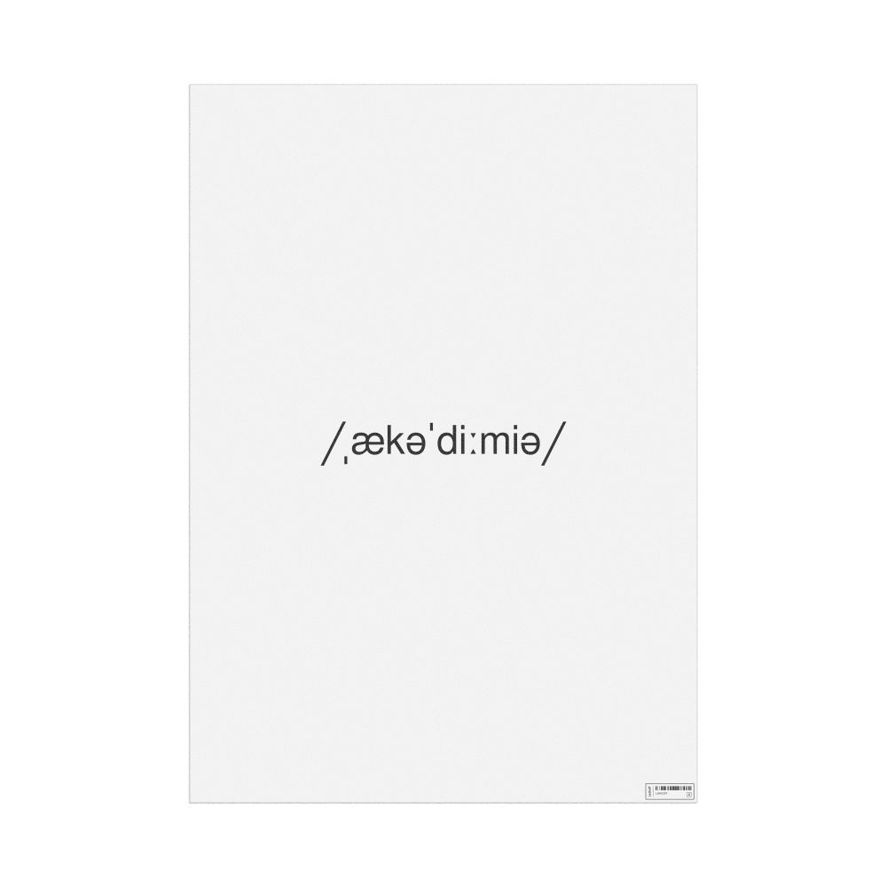 Leskoff academia IPA Transcription Poster, image 1 of 1