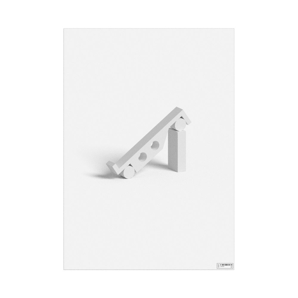 Leskoff Sine Bar Poster, Solid Style, image 1 of 1