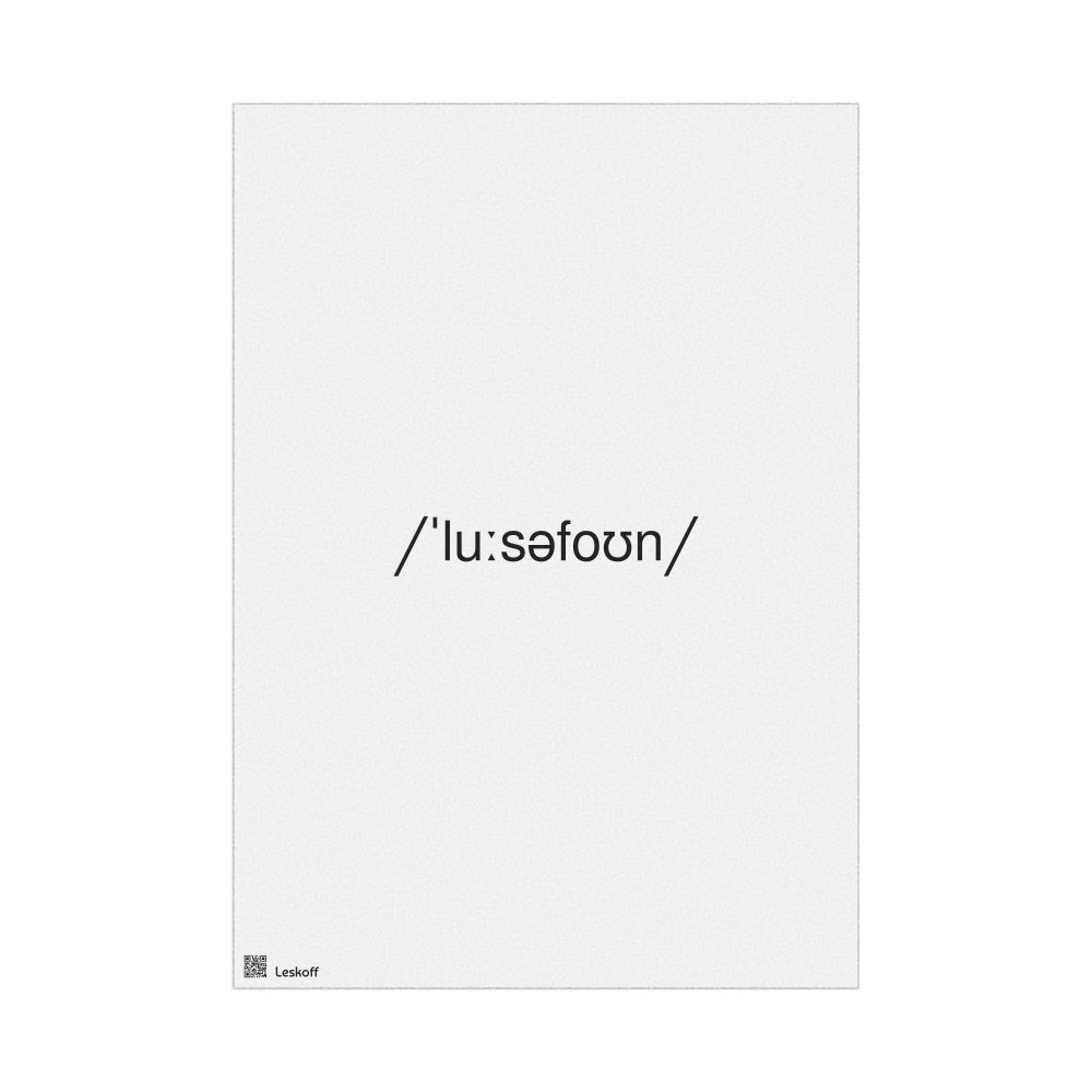 Leskoff lusophone IPA Transcription Poster, image 1 of 1