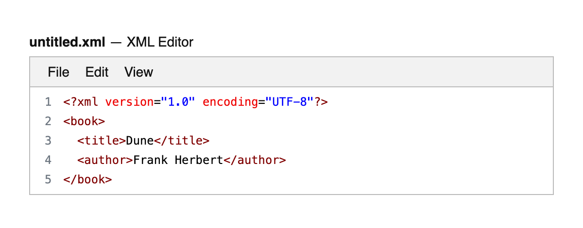 XML Editor