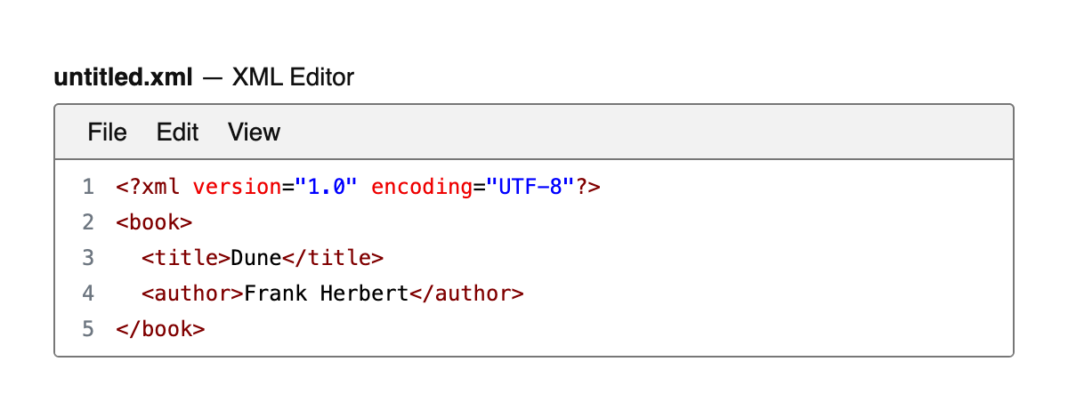 XML Editor