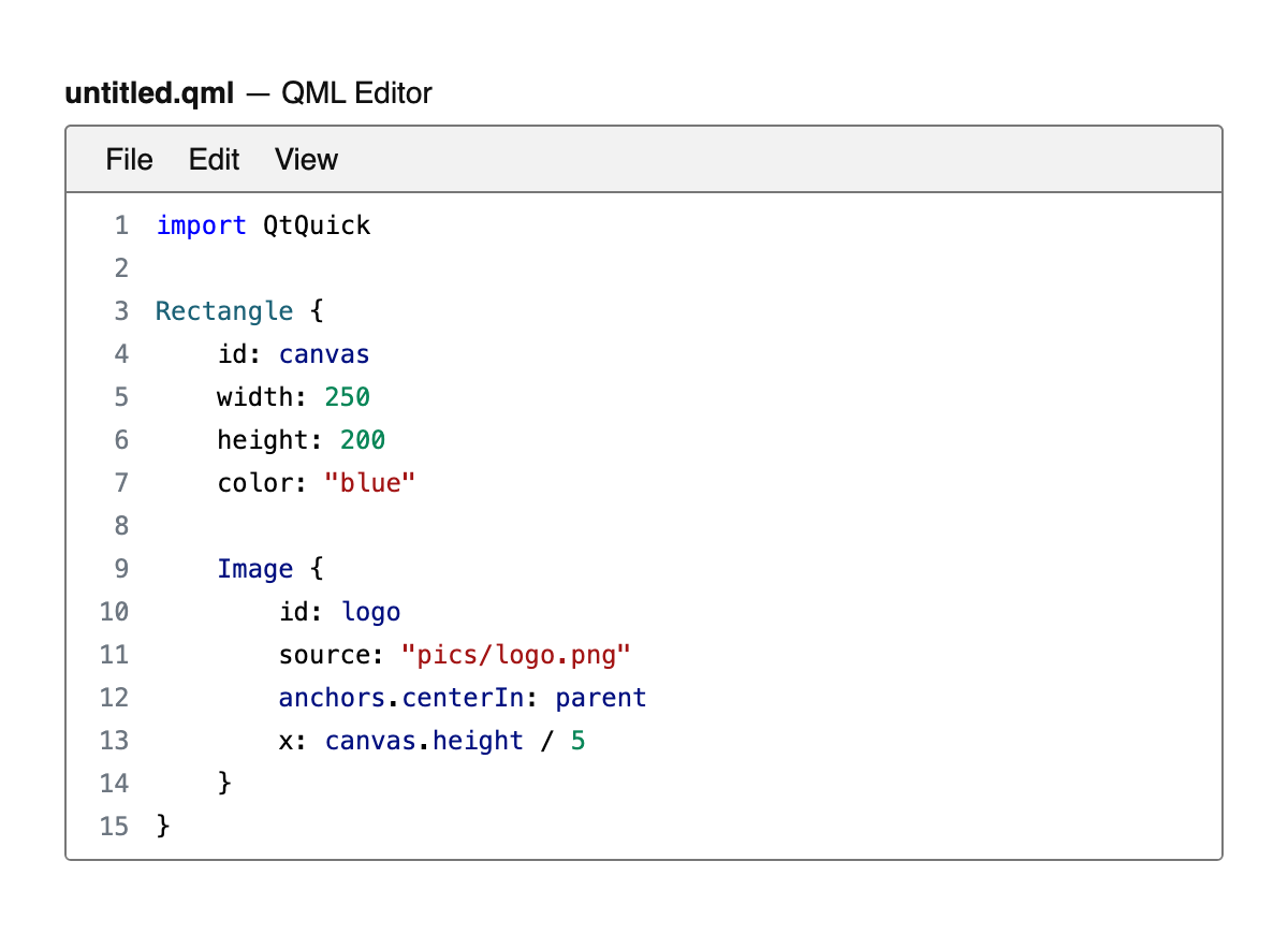 QML Editor