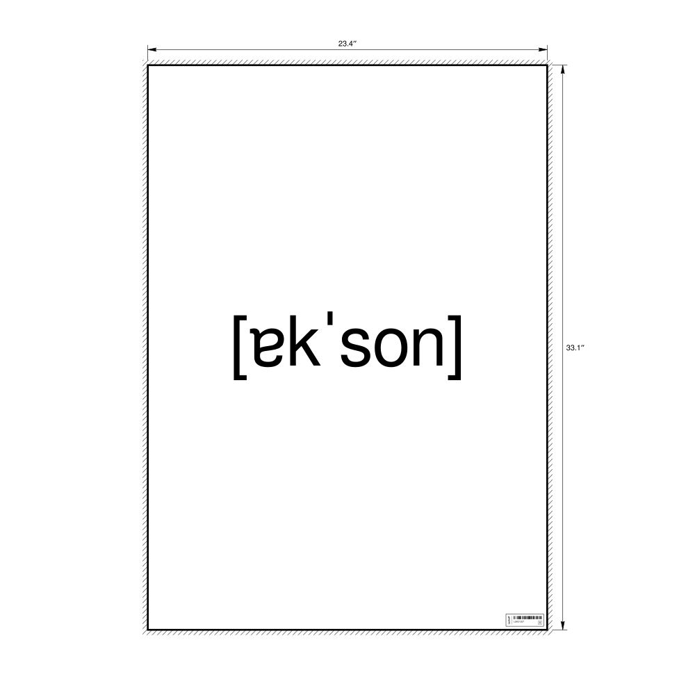 Leskoff аксон IPA Transcription Poster, image 1 of 1