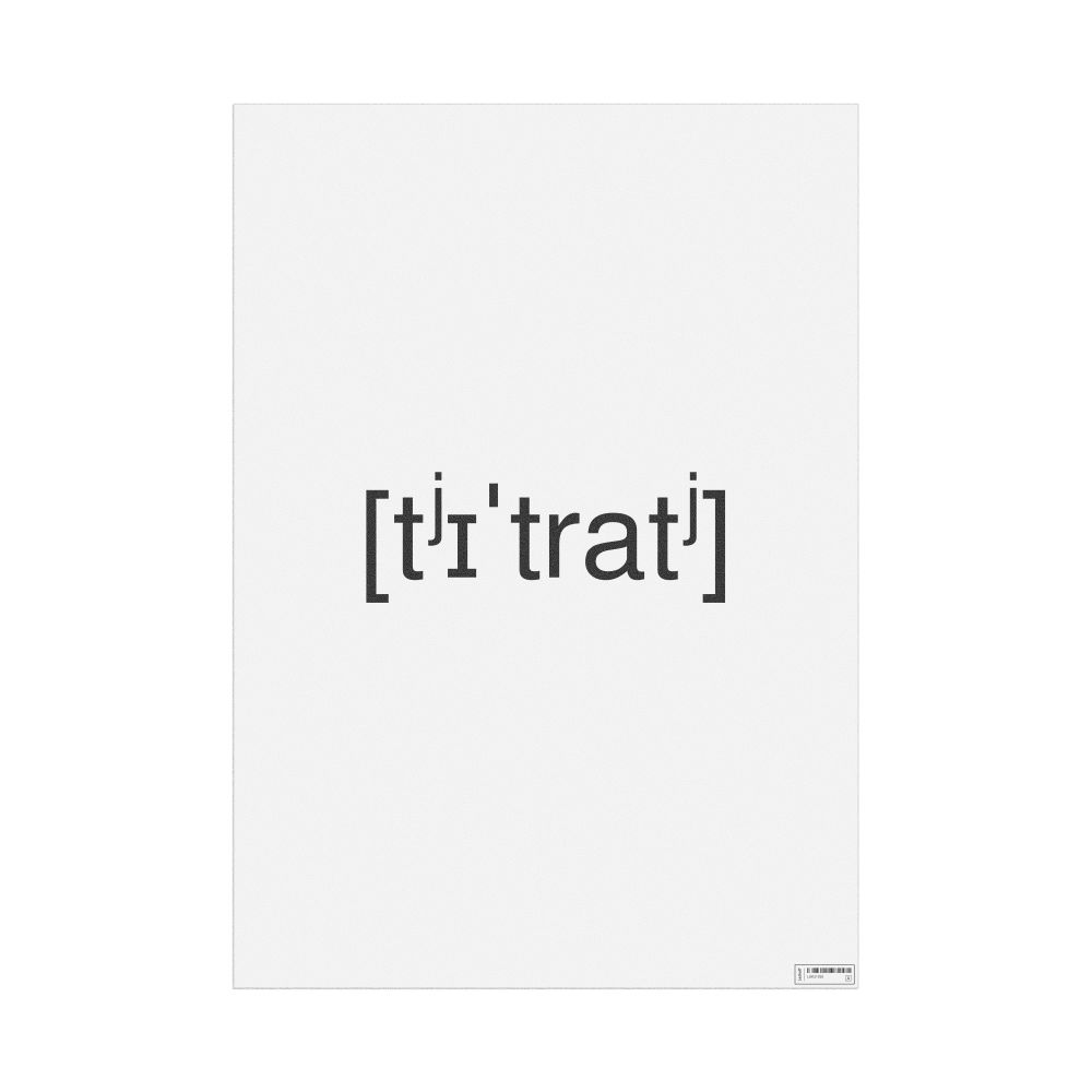 Leskoff тетрадь IPA Transcription Poster, image 1 of 1