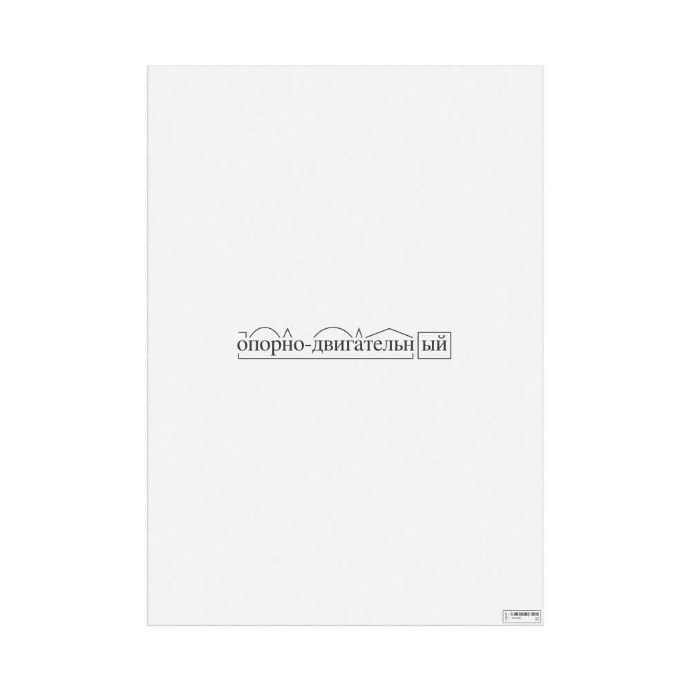 Leskoff опорно-двигательный Morphemic Analysis Poster, image 1 of 1