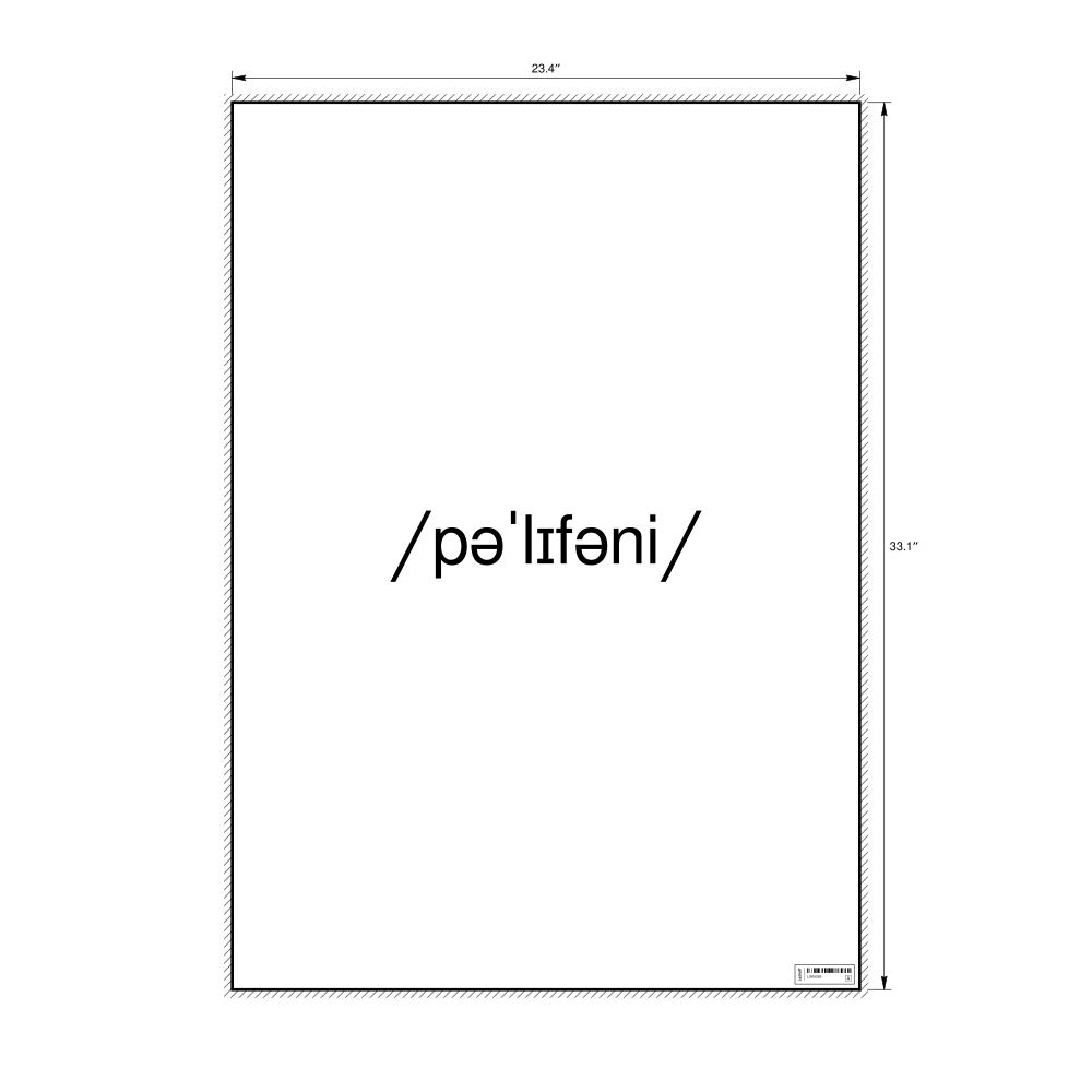 Leskoff polyphony IPA Transcription Poster, image 1 of 1